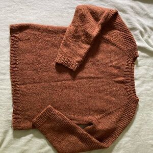Hand knit Wool Sweater